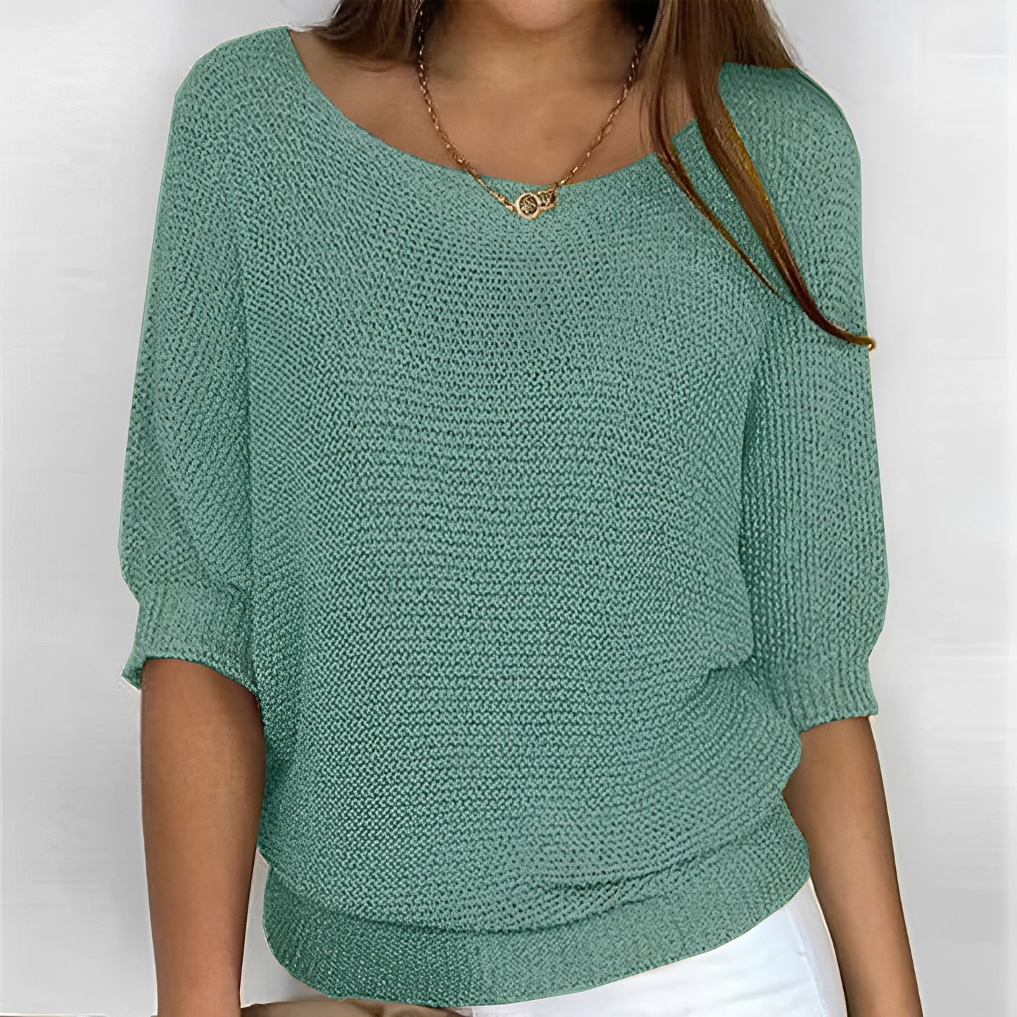 Kathleen - Bequemer, locker sitzender Pullover für Damen