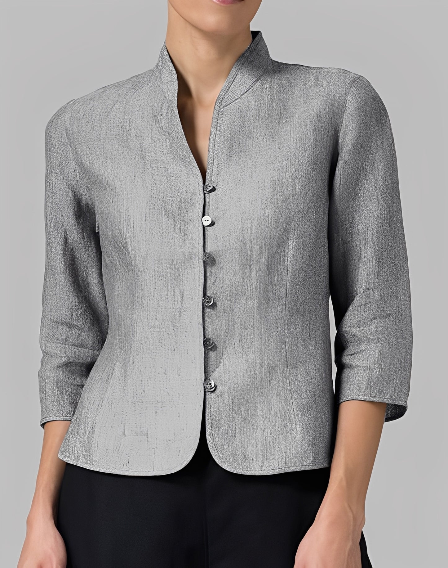 Lolicia - Lässige Bluse mit Viertelärmeln für Damen