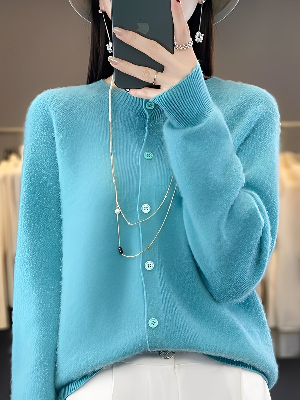 Arabella - Lässiger, locker geschnittener Wollpullover für Damen