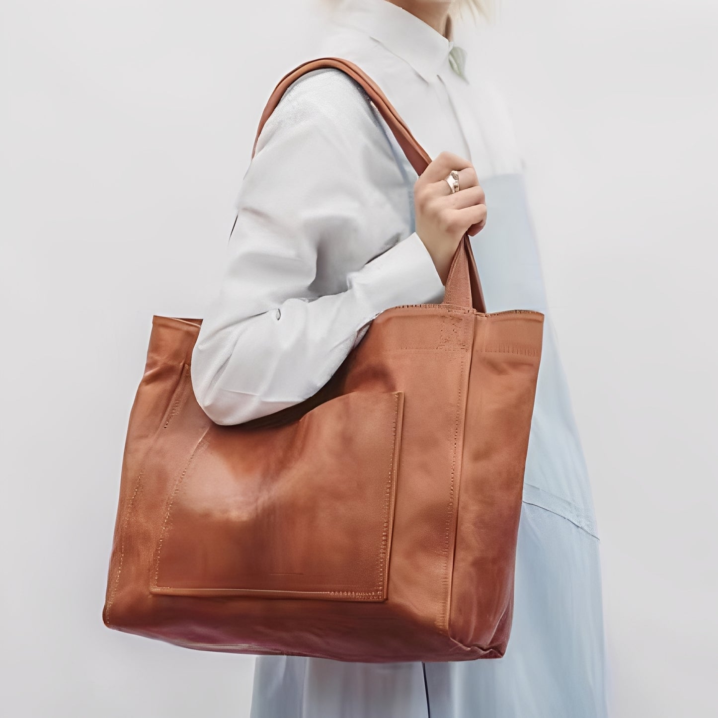 Romayne - Klassische Ledertasche für Damen