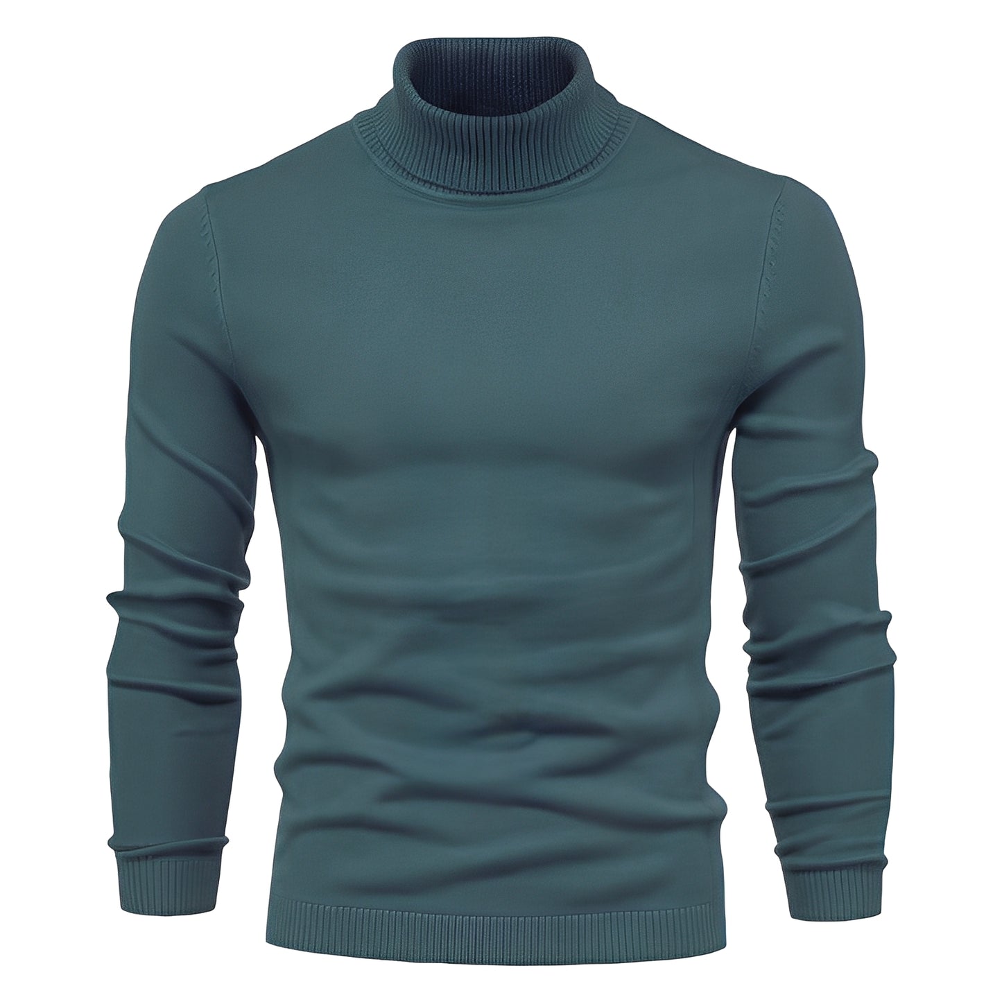 Evans - Schlichter, schmal geschnittener Rollkragenpullover für Herren