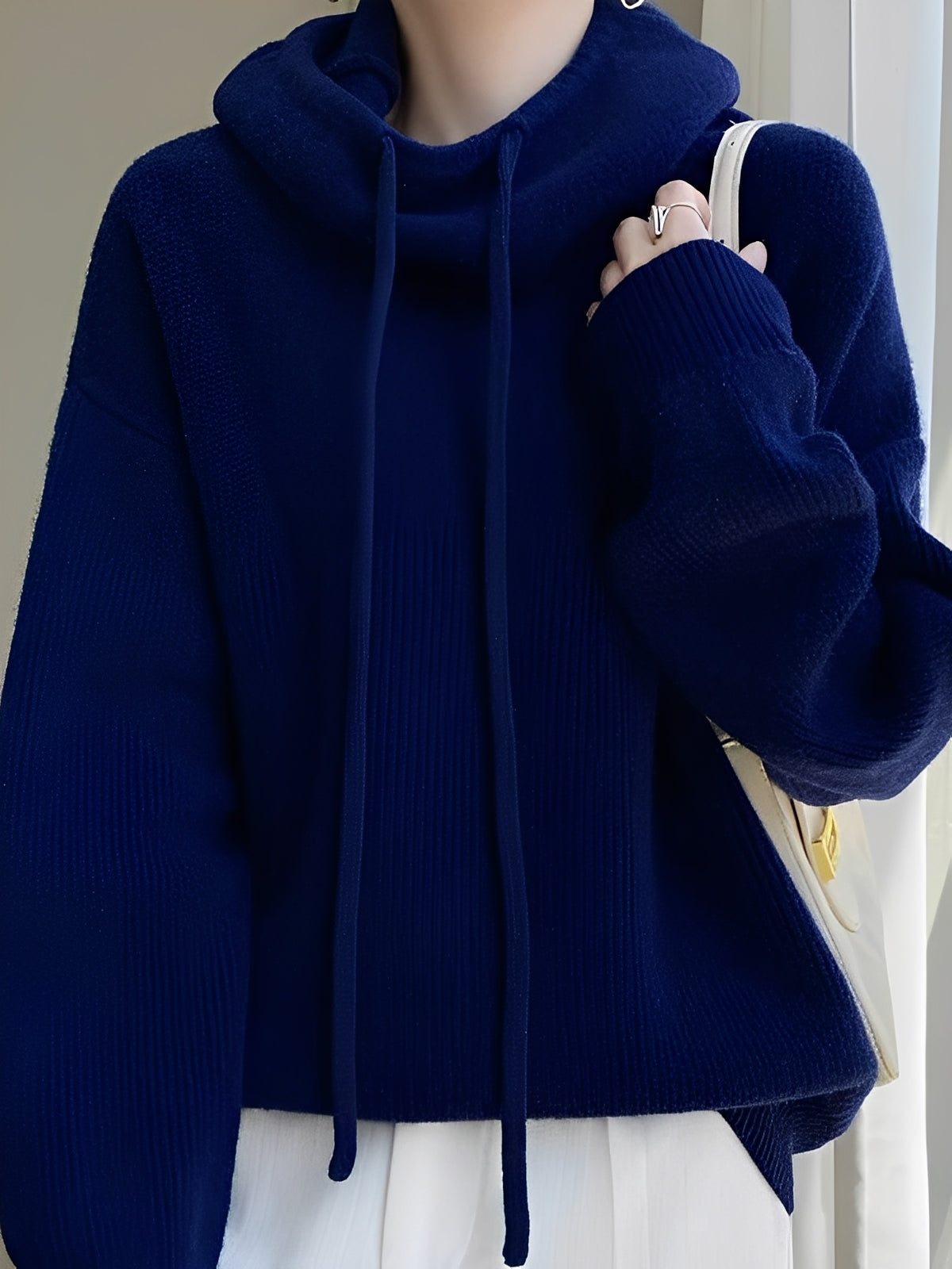 Roxane - Warmer, weicher Woll-Hoodie für Damen