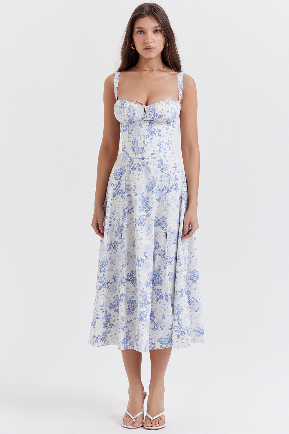 Jacqueline - Elegantes Midi-Korsettkleid für Damen