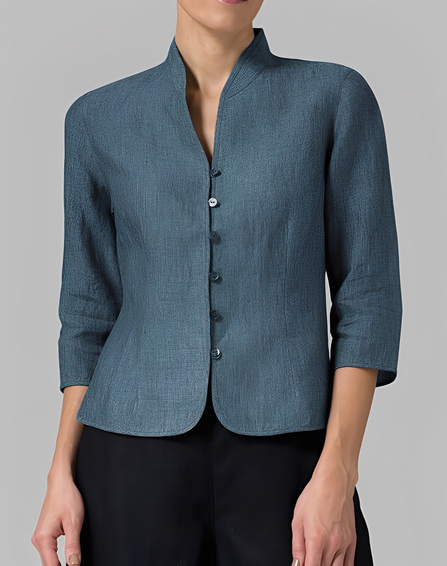 Lolicia - Lässige Bluse mit Viertelärmeln für Damen