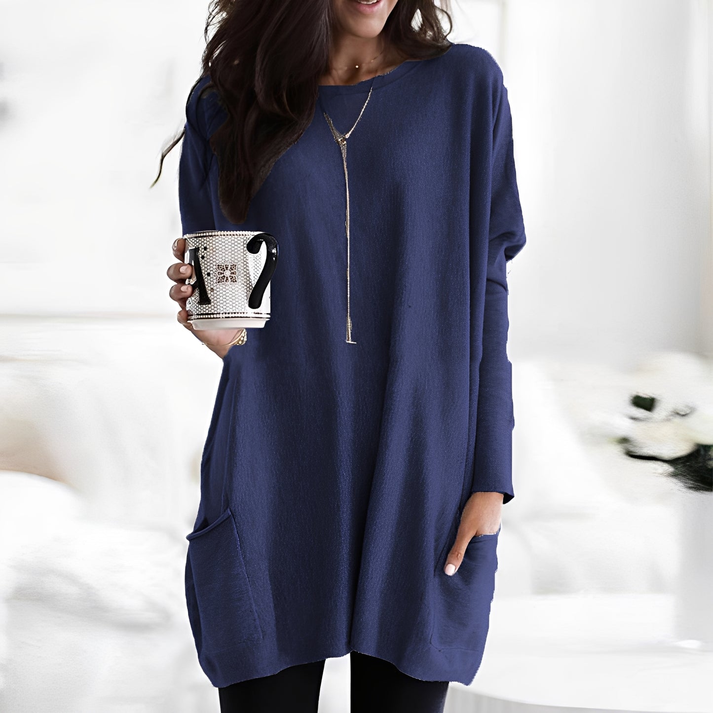 Cheyenne - Lässiges, locker geschnittenes Langarmshirt für Damen