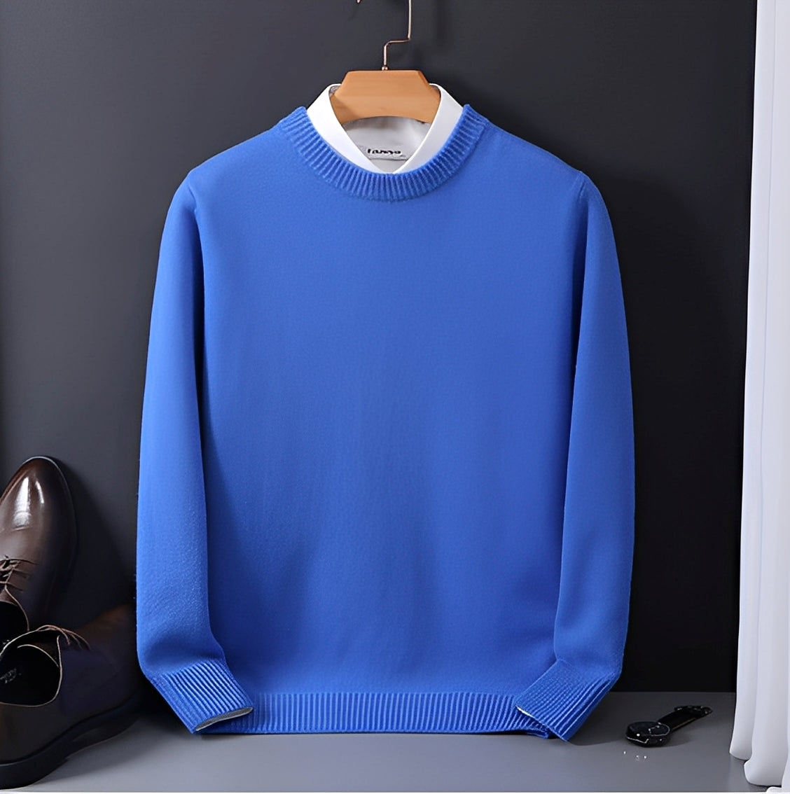 Esmund - Lässiger, locker sitzender Kaschmirpullover für Herren