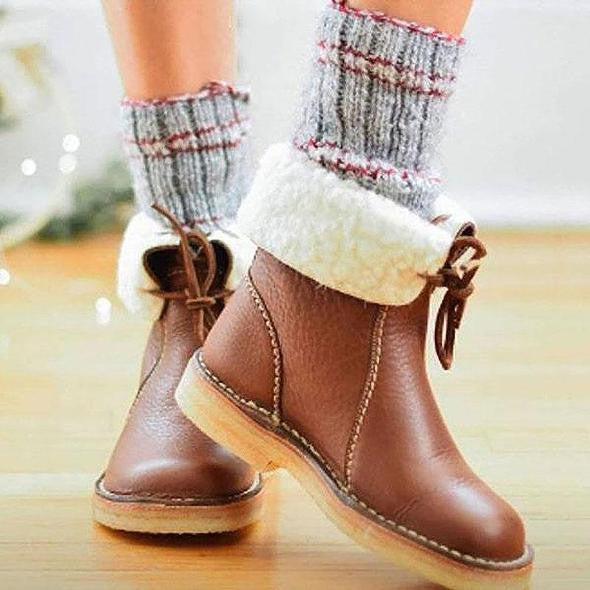 Asami - Wasserdichte Stiefel mit Wollfutter für Damen