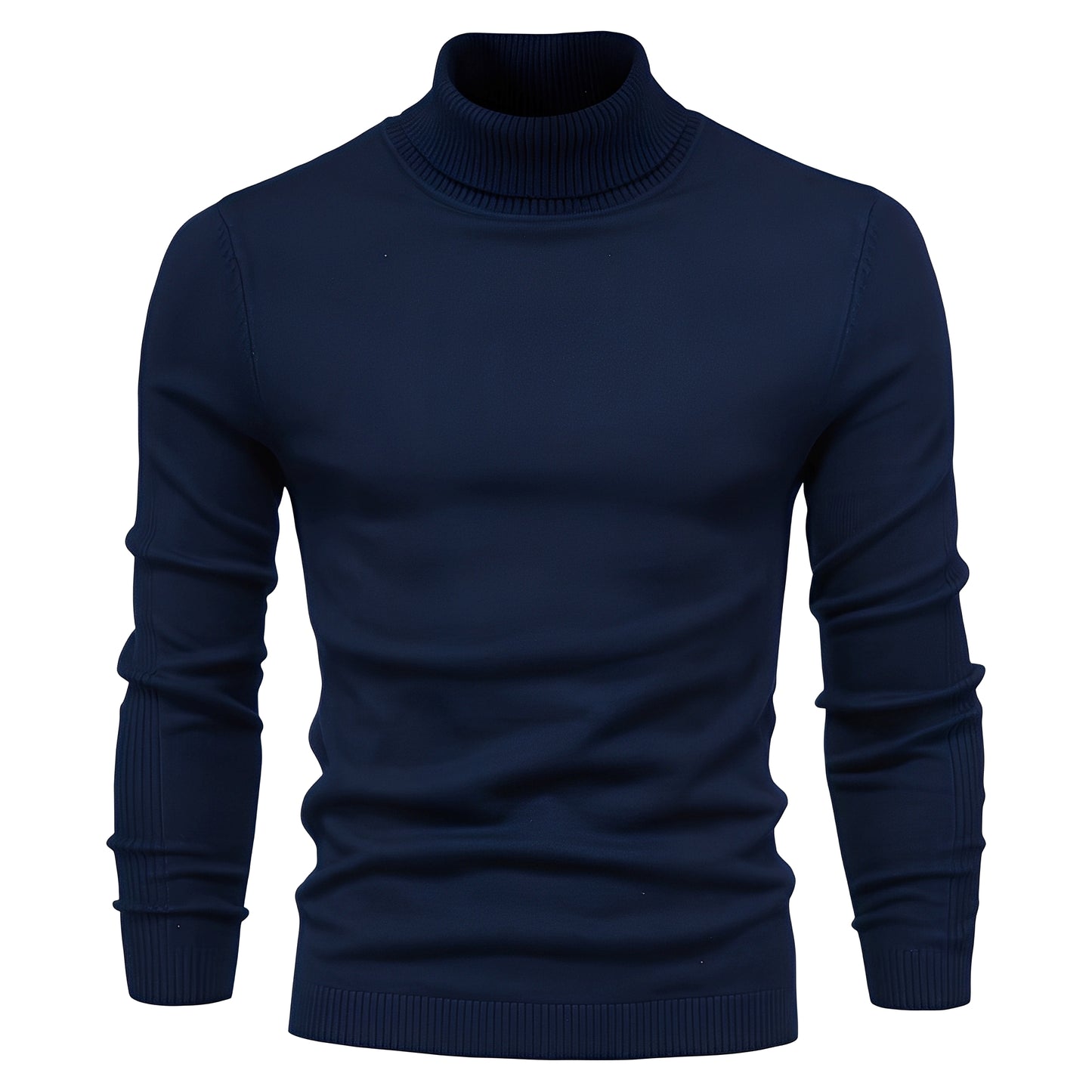 Evans - Schlichter, schmal geschnittener Rollkragenpullover für Herren