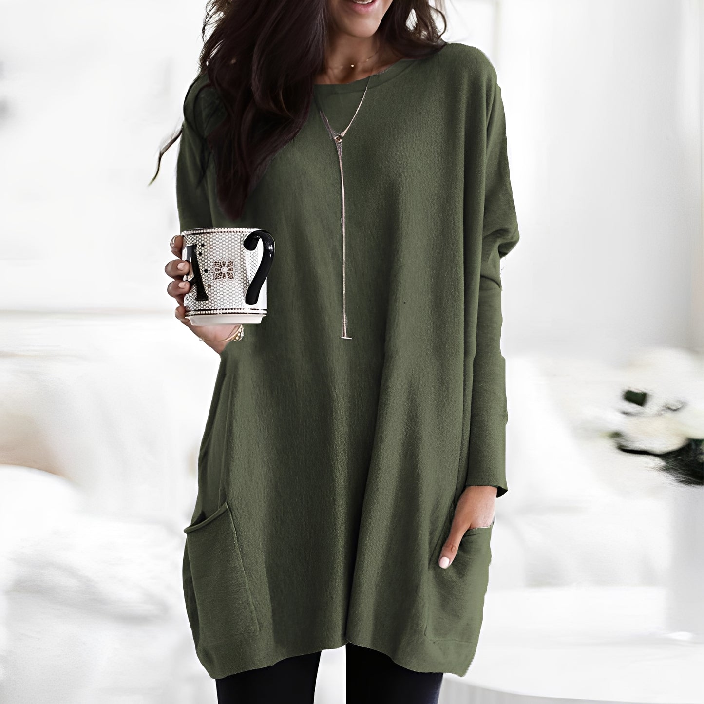 Cheyenne - Lässiges, locker geschnittenes Langarmshirt für Damen