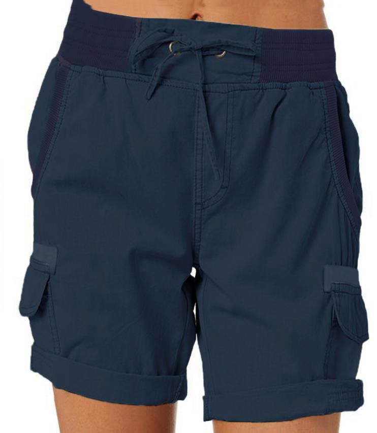 Susanna - Damen Cargoshorts mit hoher Taille für den Sommer