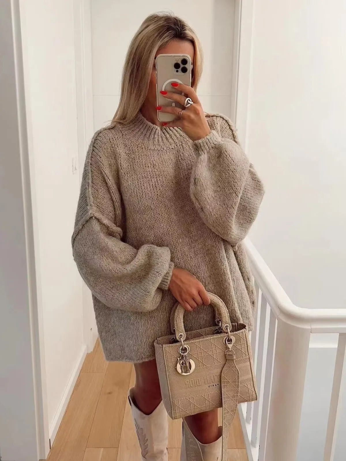 Suki - Dünner Pulli mit Rundhals