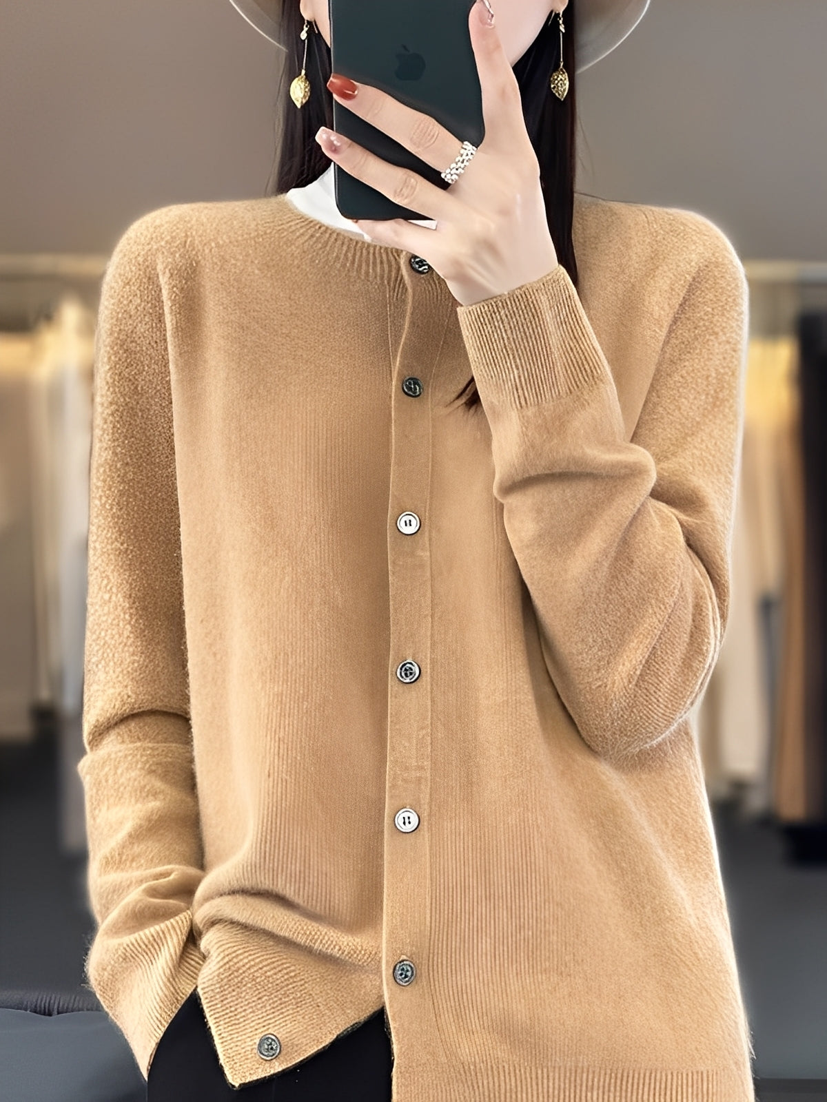 Arabella - Lässiger, locker geschnittener Wollpullover für Damen