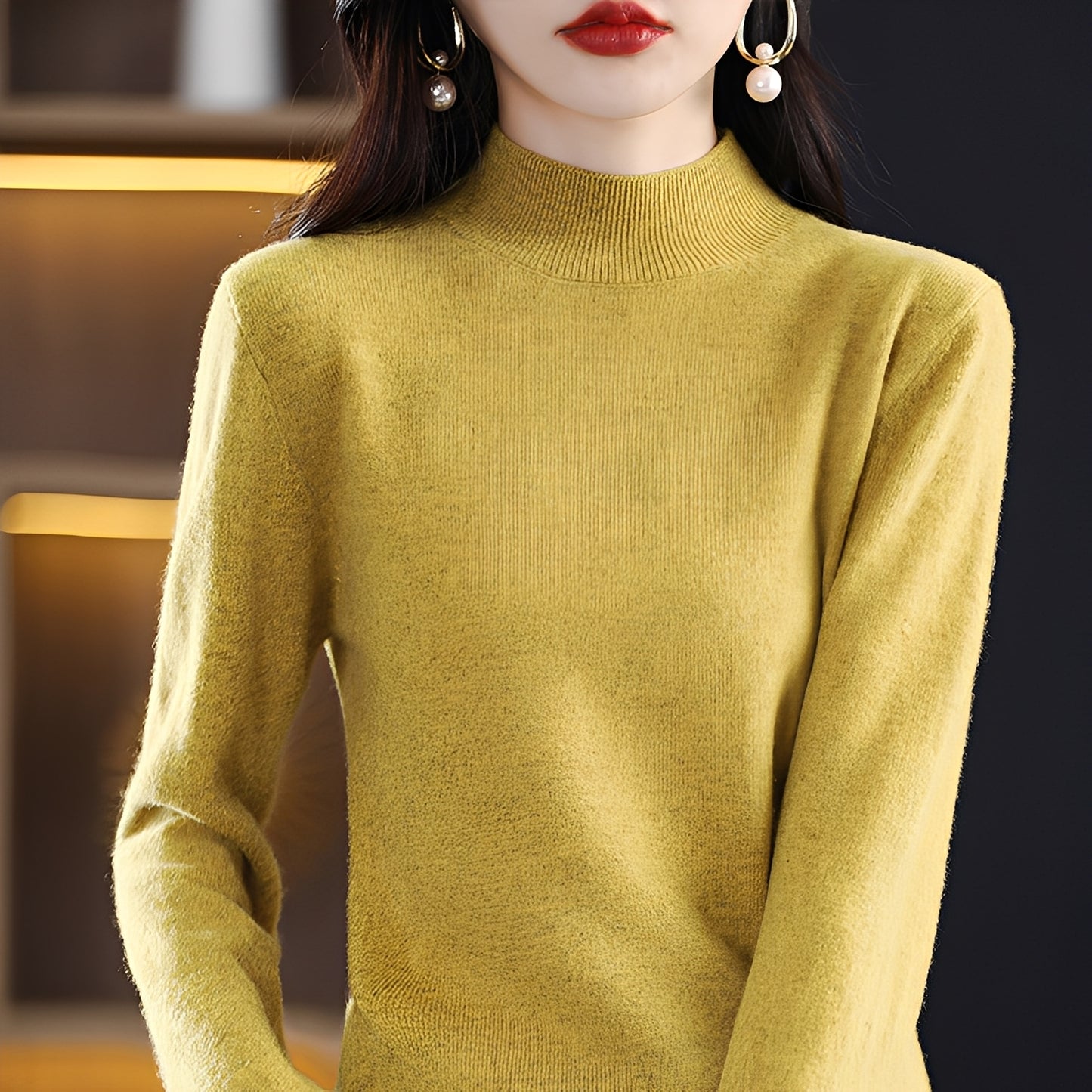 Natille - Lässiger Kaschmirpullover aus Wolle für Damen