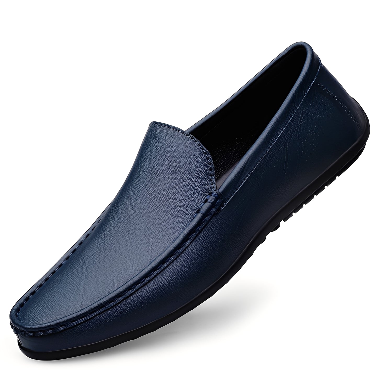 Seward - Lässige, formelle Leder-Slipper für Herren