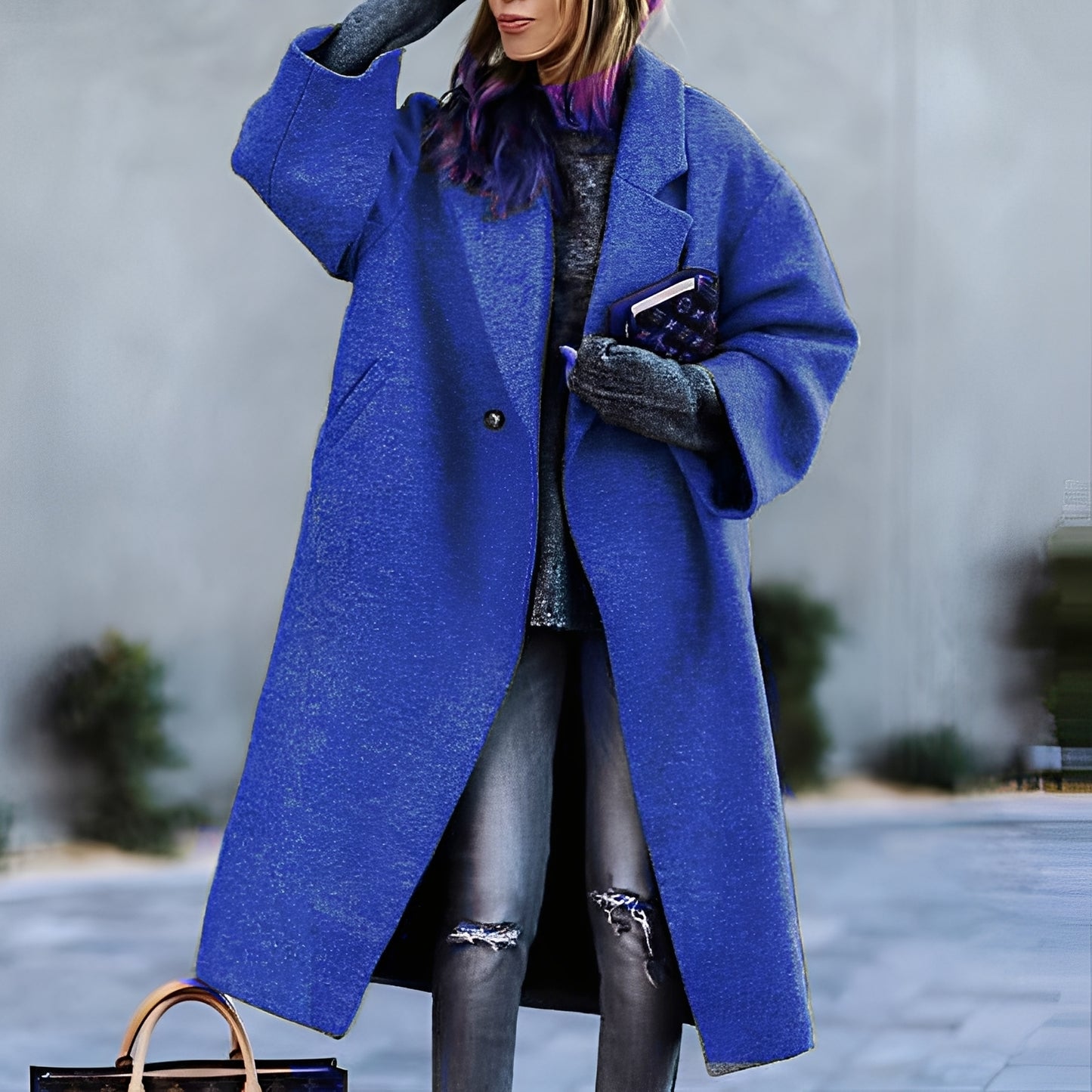 Haylie - Eleganter, klassischer, lockerer Mantel für Damen