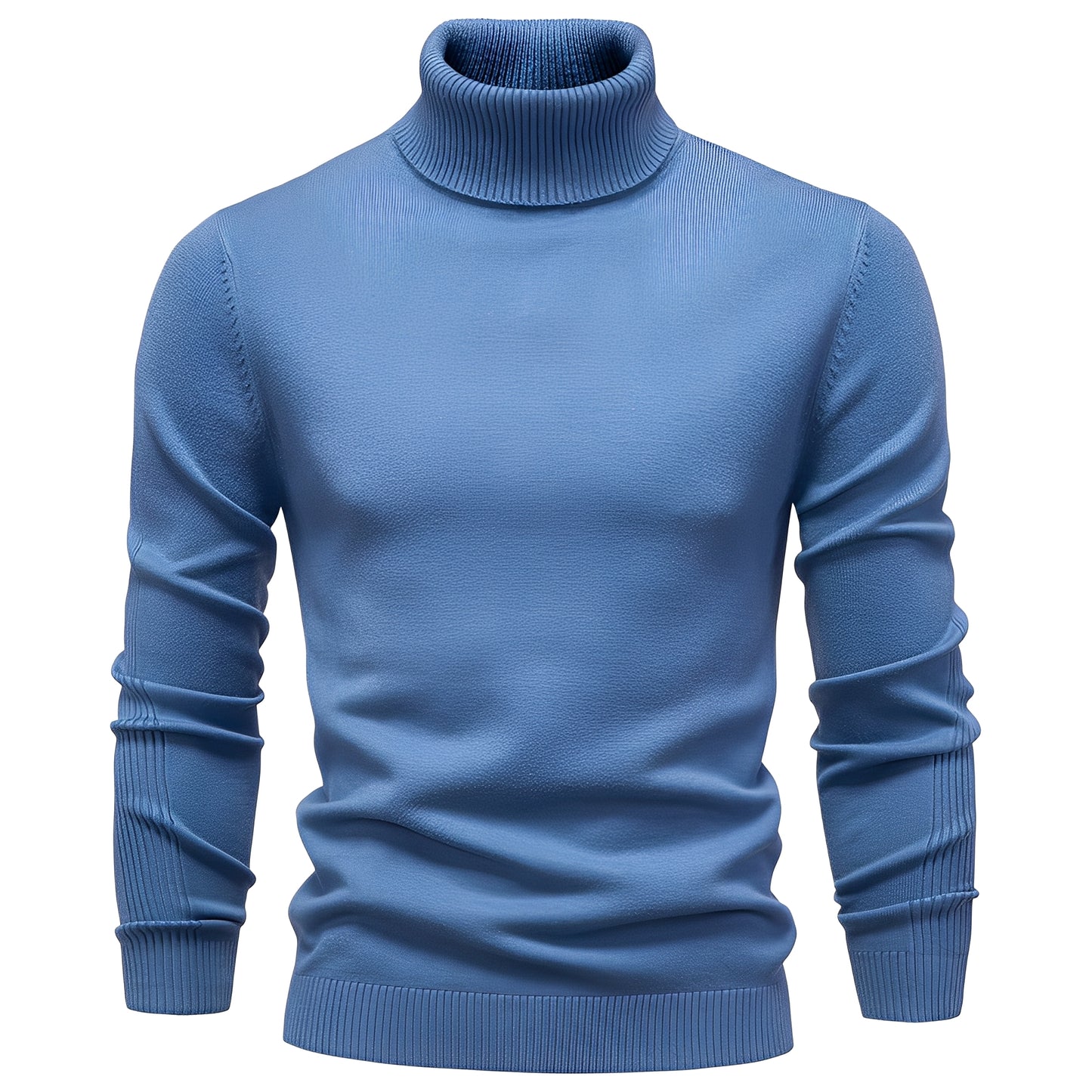 Evans - Schlichter, schmal geschnittener Rollkragenpullover für Herren