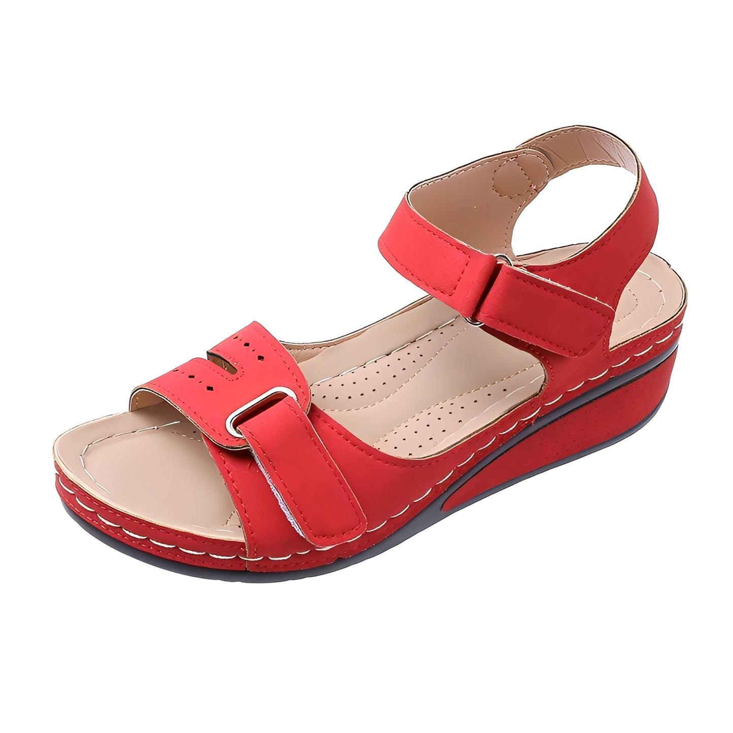 Marissa - Bequeme Plateausandalen mit Riemchen für Damen