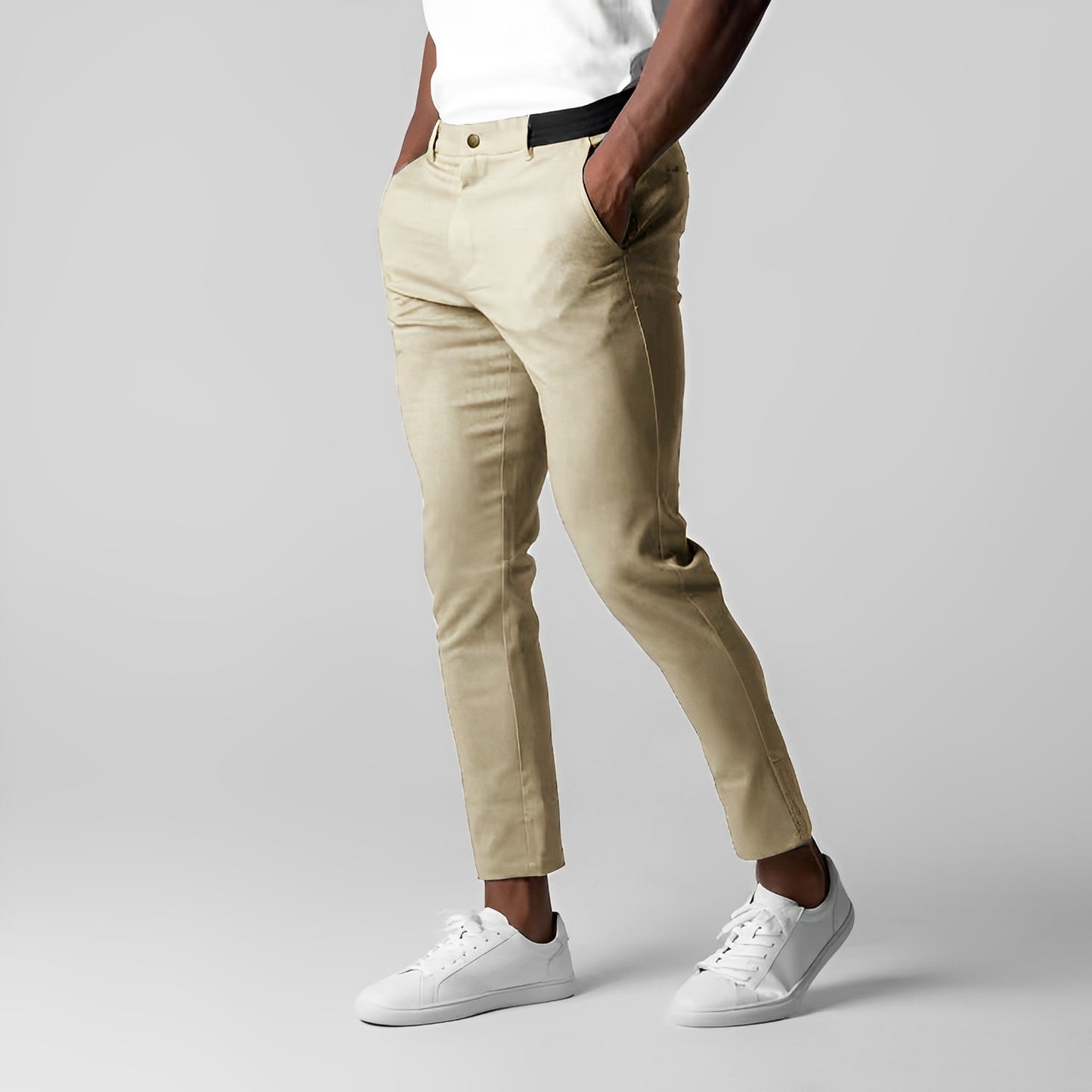 Justine - Lässige Slim-Fit-Chinohose für Herren