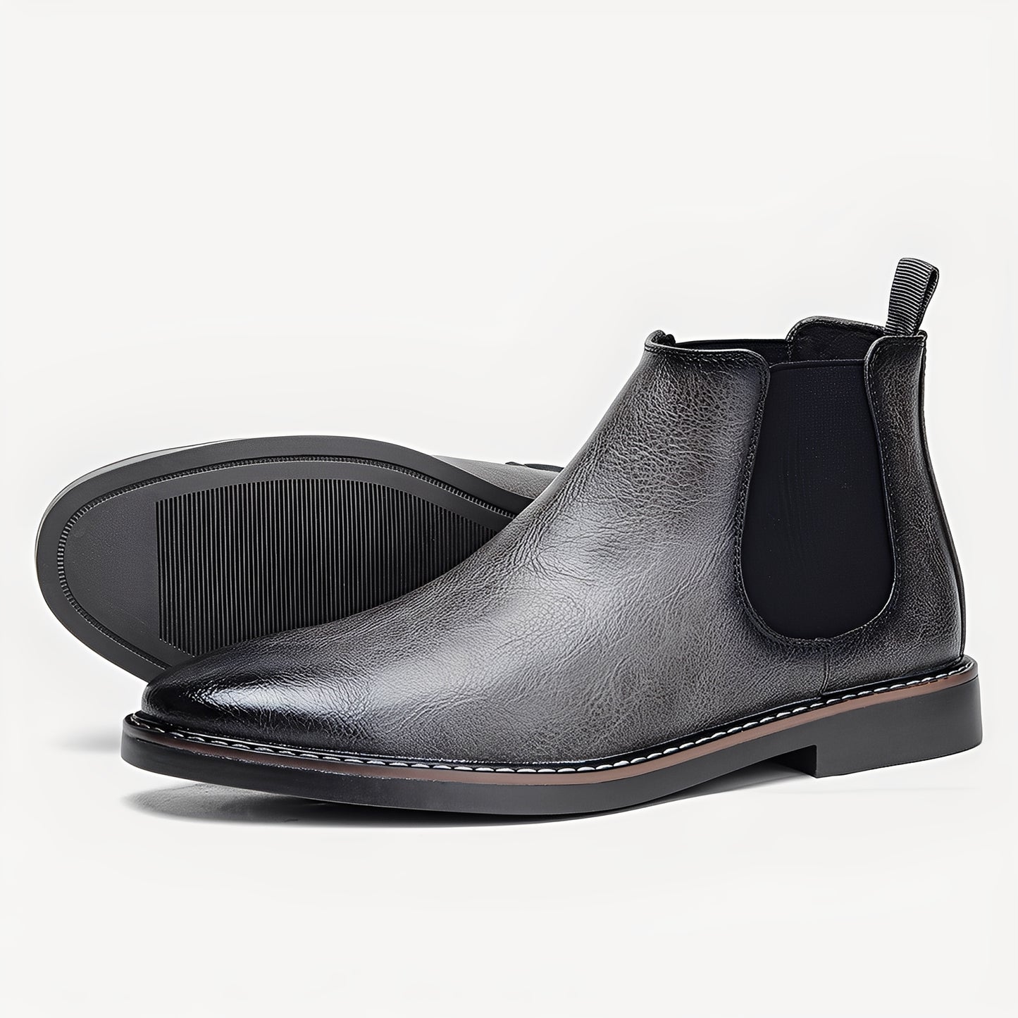 Clifton - Klassische Chelsea-Stiefel aus Leder für Herren
