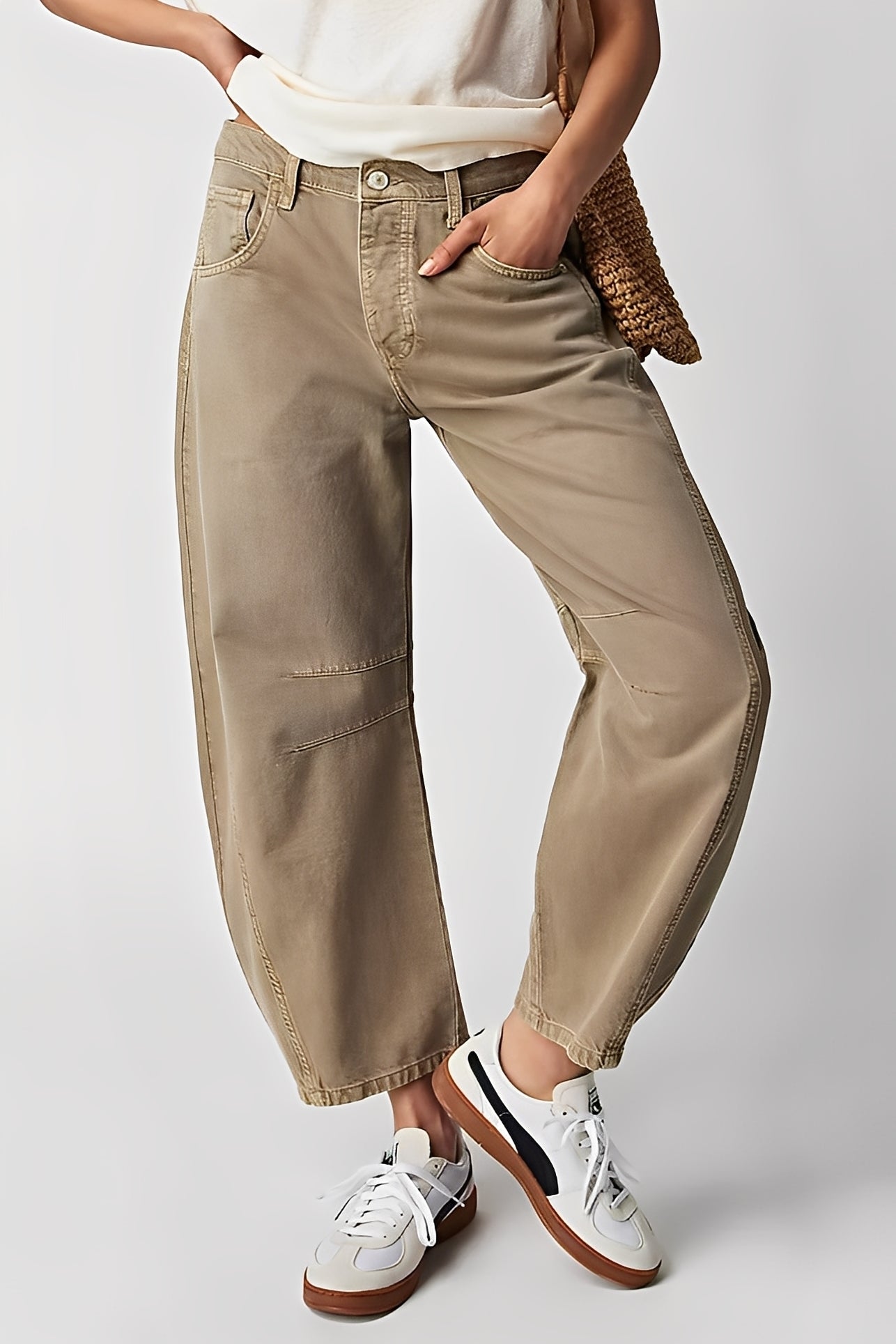 Jocelyn - Lässige, weit geschnittene Jeans für Damen