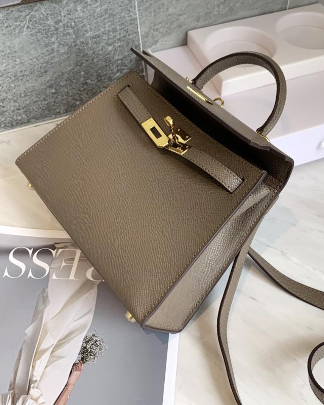 Sabina - Elegante & Kleine Leder-Geldbörse