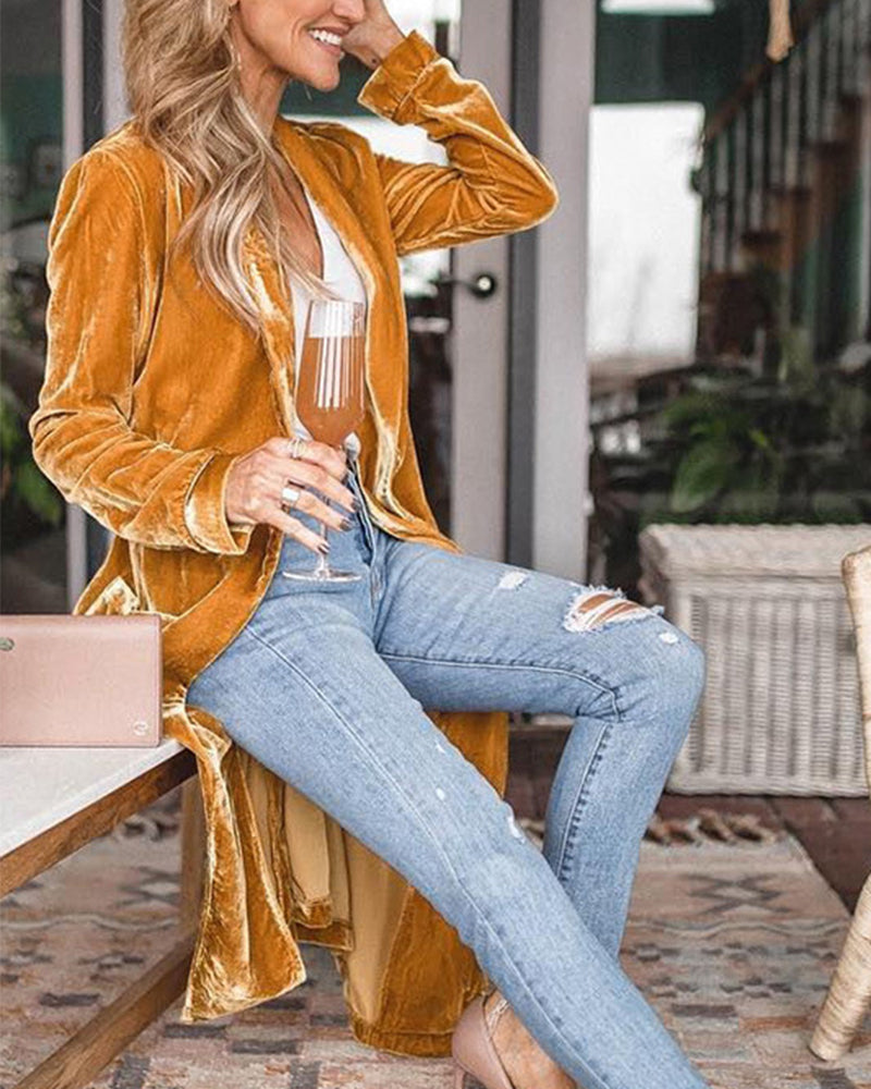 Jade – Langer Duster-Cardigan