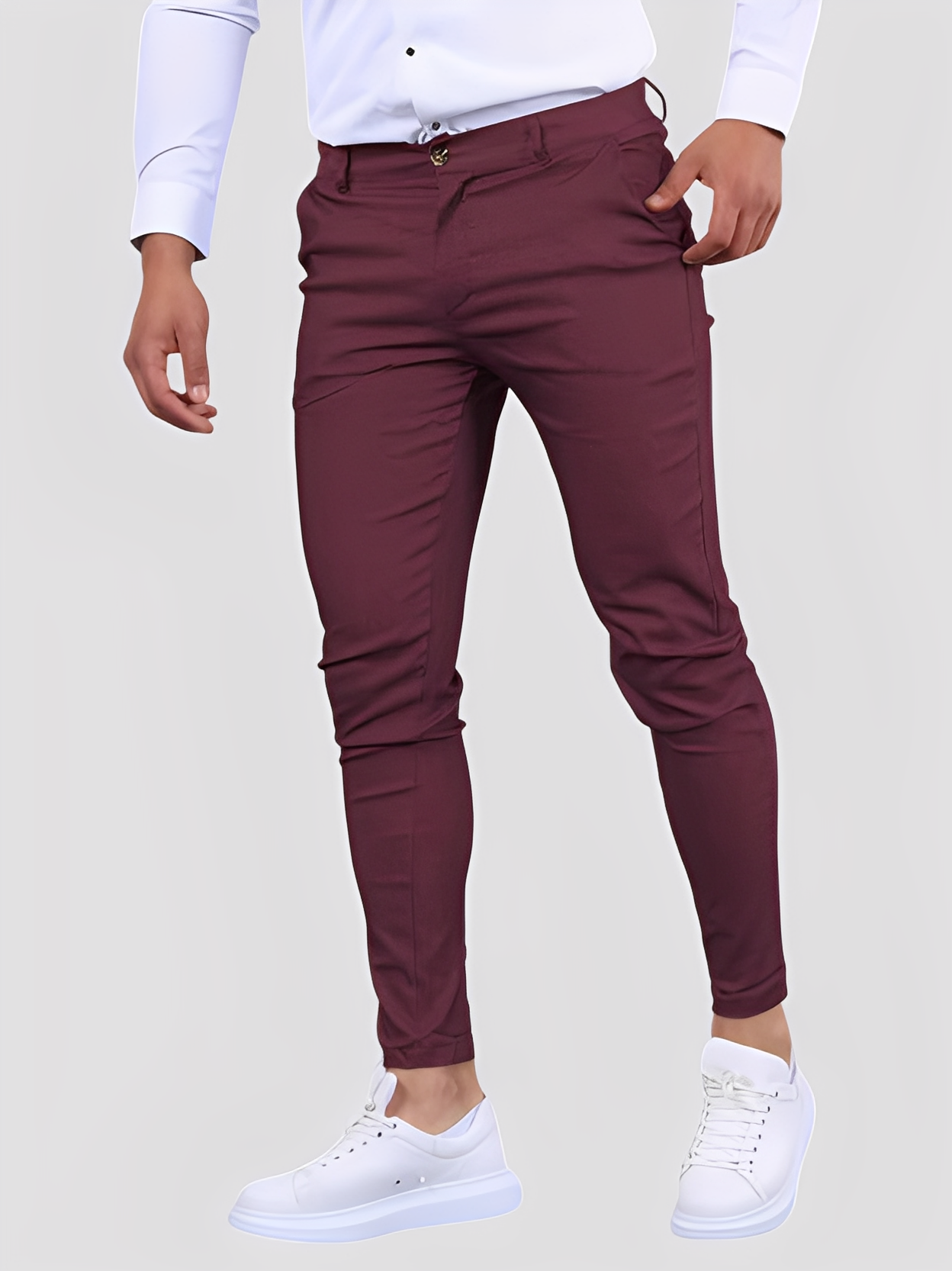 Shelton - Lässige Stretch-Hose mit schmaler Passform für Herren