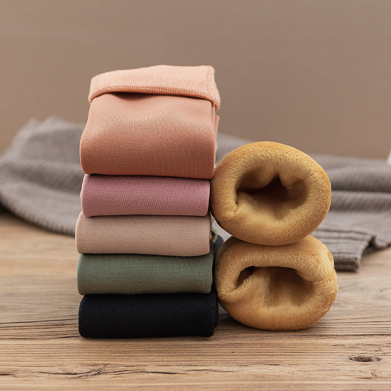 Gloria - Warme Samt-Schneesocken für Damen