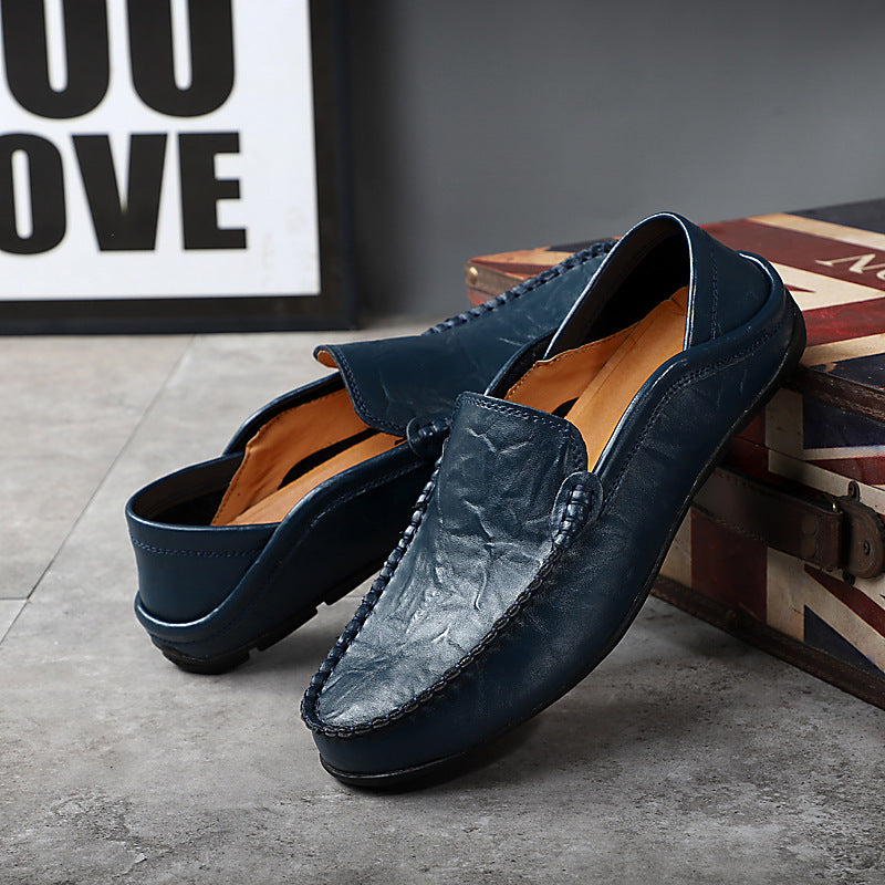Edric - Formelle, bequeme Leder-Slipper für Herren