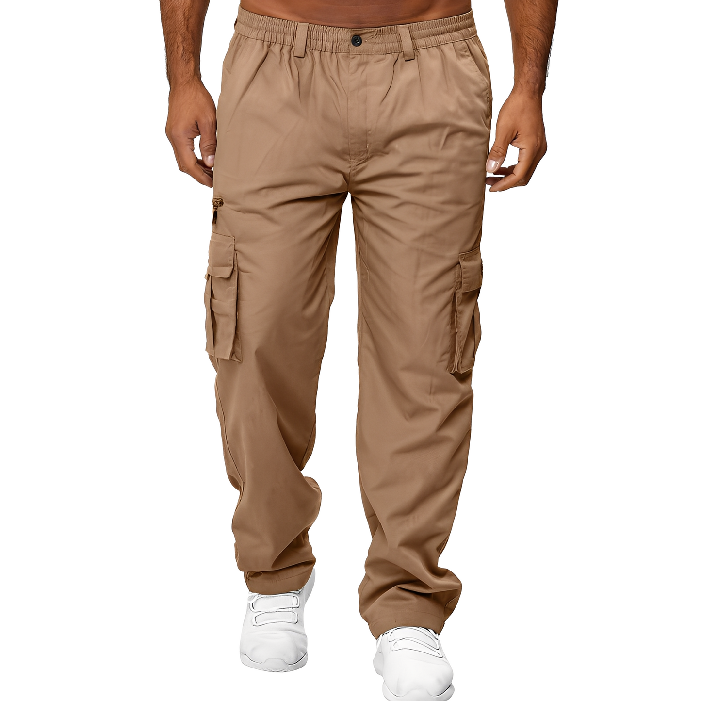 Randolf - Lässige, locker sitzende Cargo-Hose für Herren