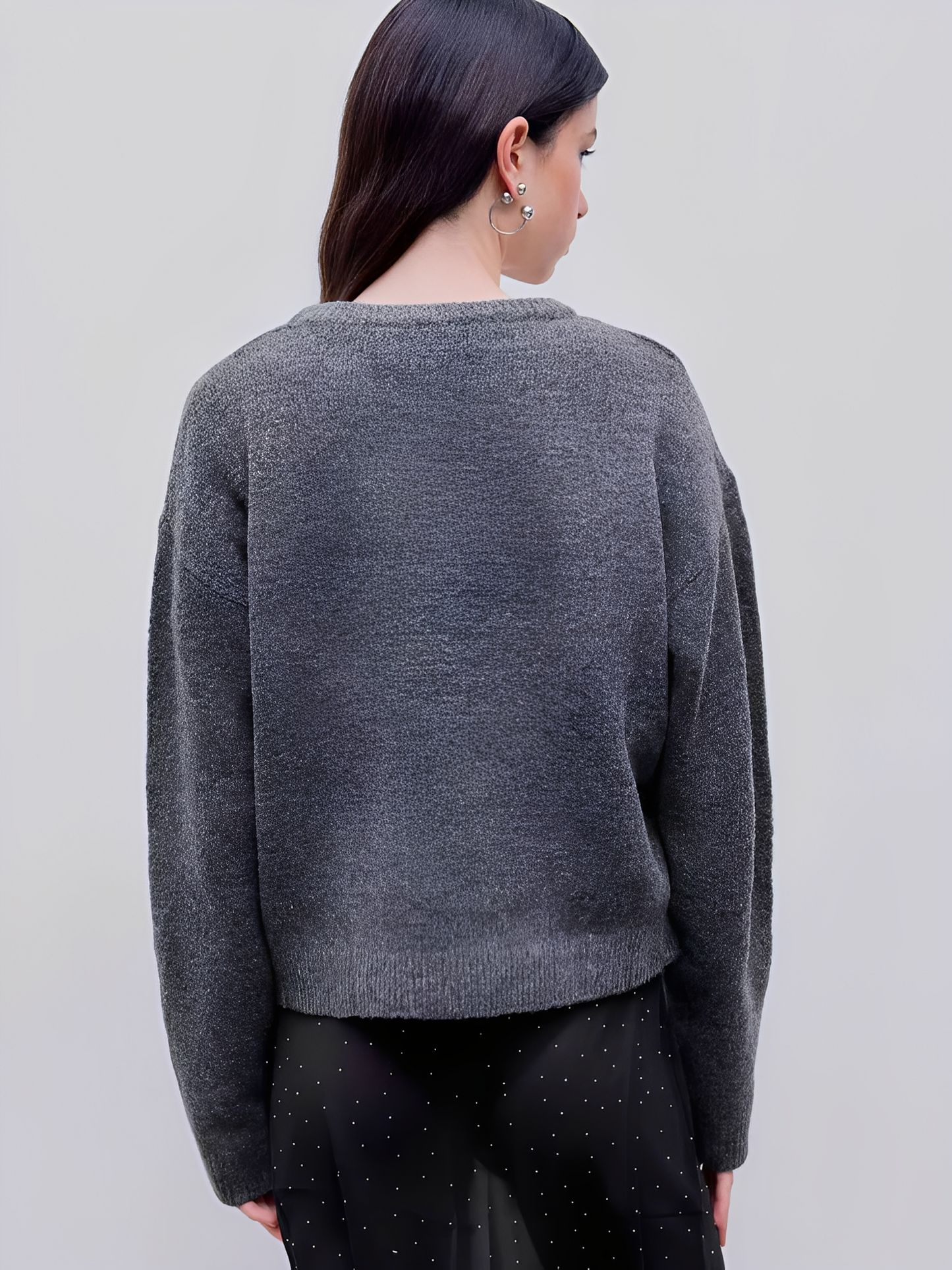 Luvenia - Lässiger, warmer Polyester-Pullover für Damen