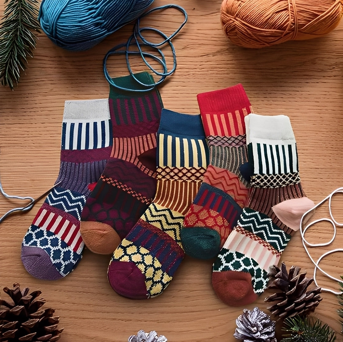 Evelynn - Stilvolle Wintersocken für Damen