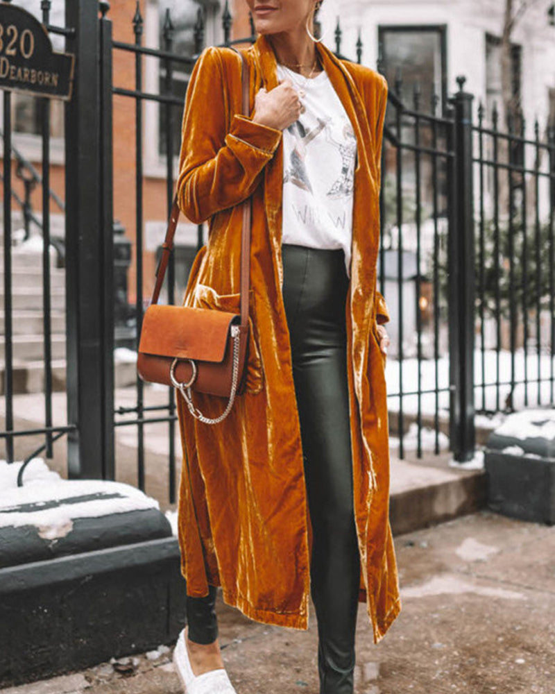 Jade – Langer Duster-Cardigan