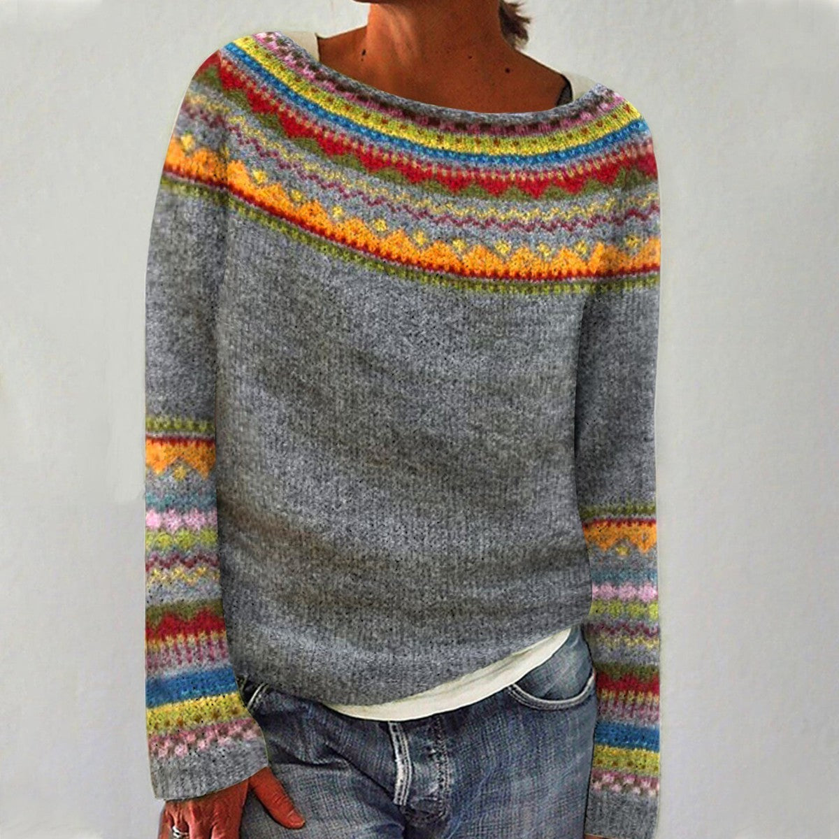 Clarissa – stilvoller Strickpullover