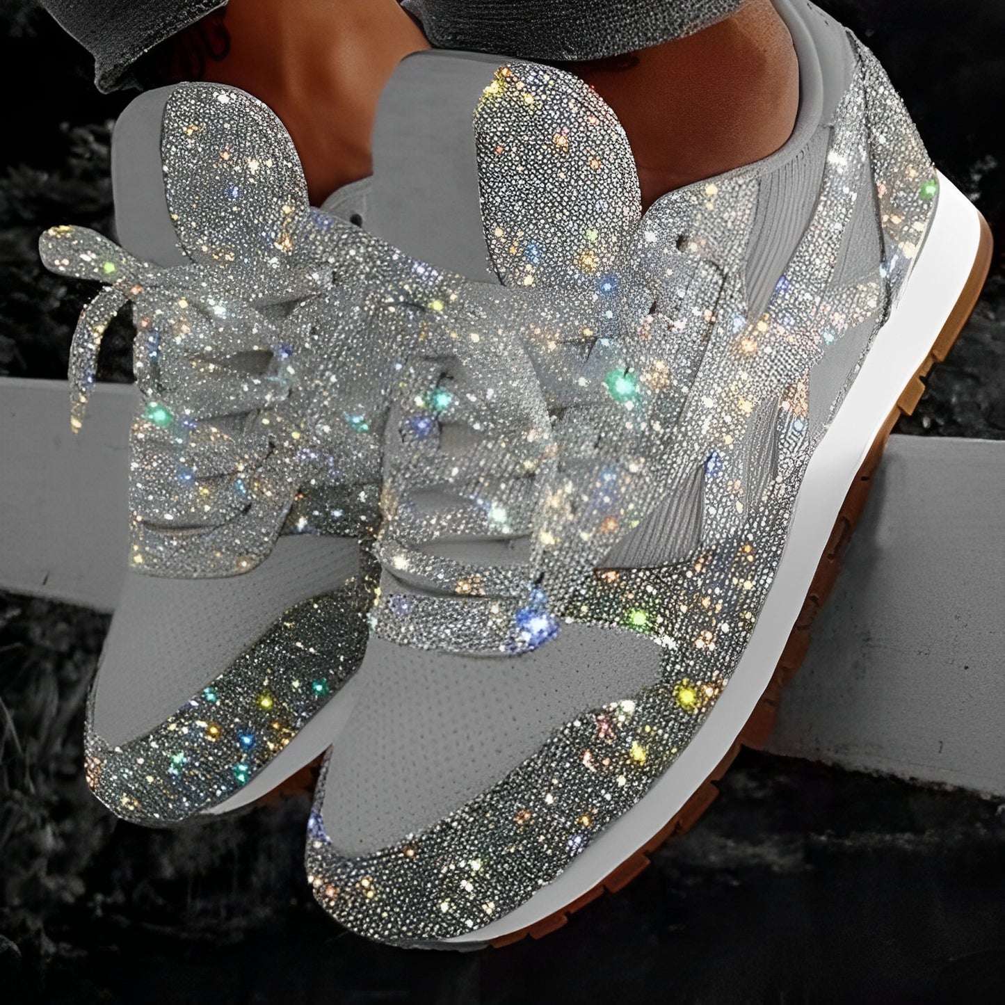 Marie - Stilvolle Schuhe mit Pailletten für Damen