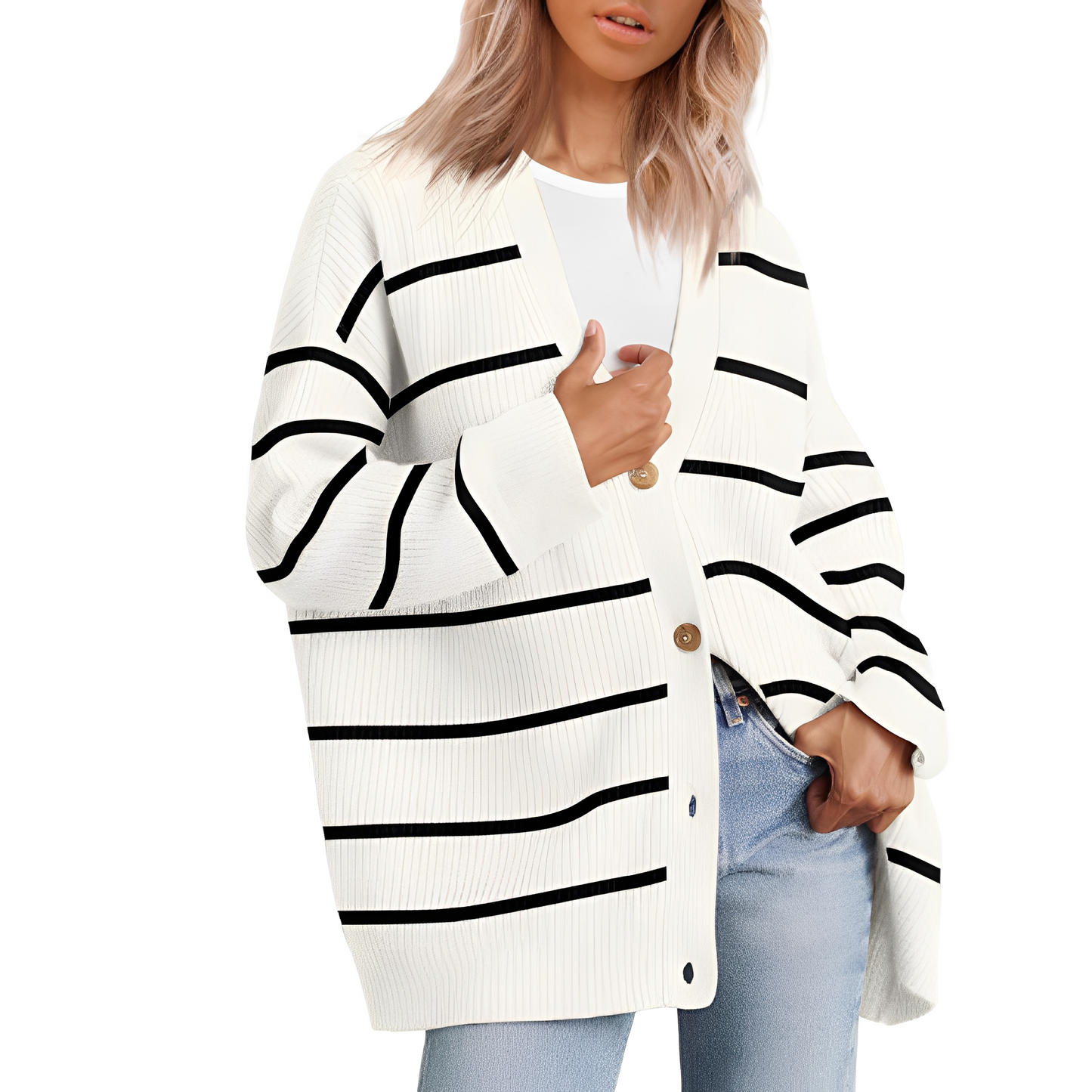 Christal - Lässiger Oversize-Cardigan für Damen
