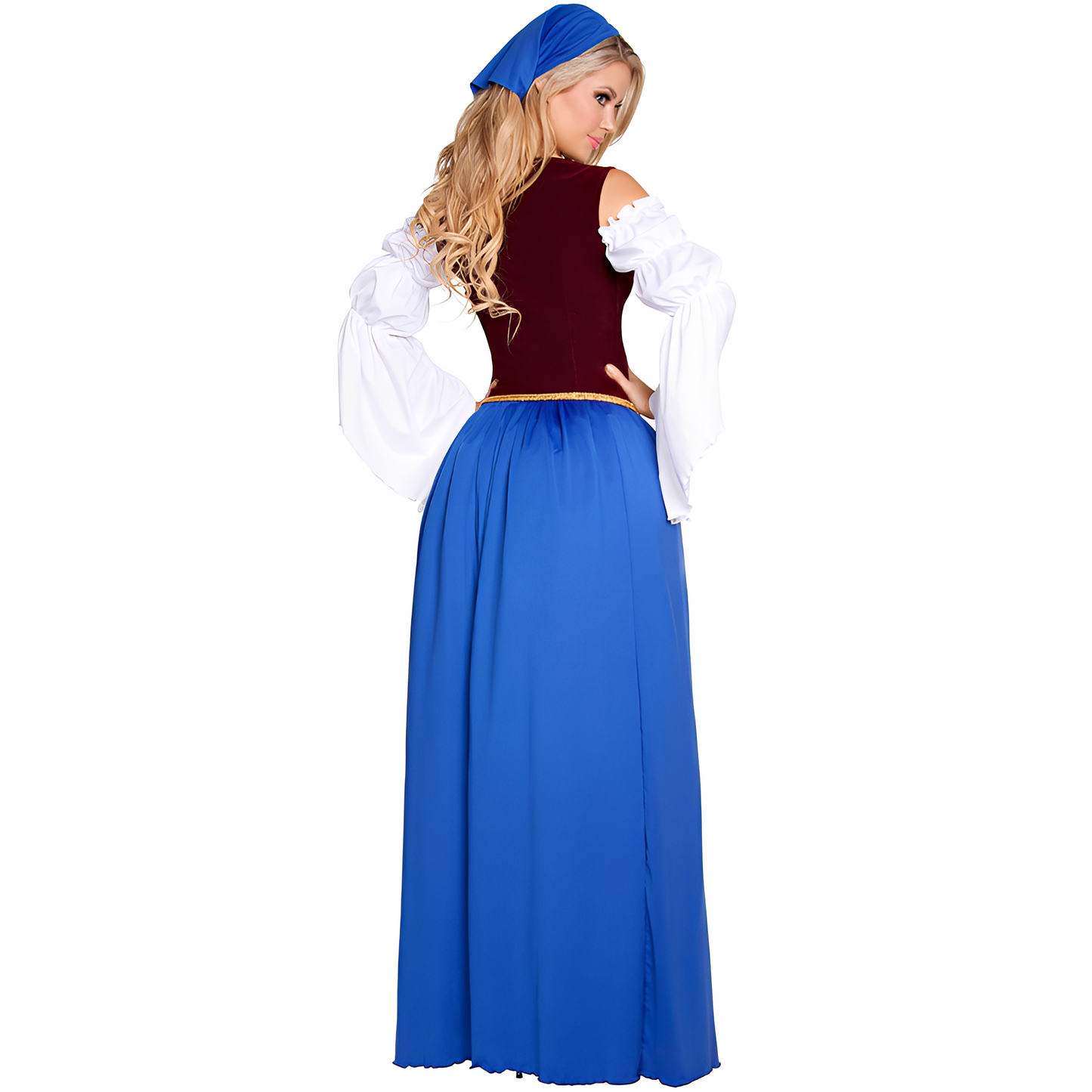Katelynn - Retro-Oktoberfest-Langkleid für Damen