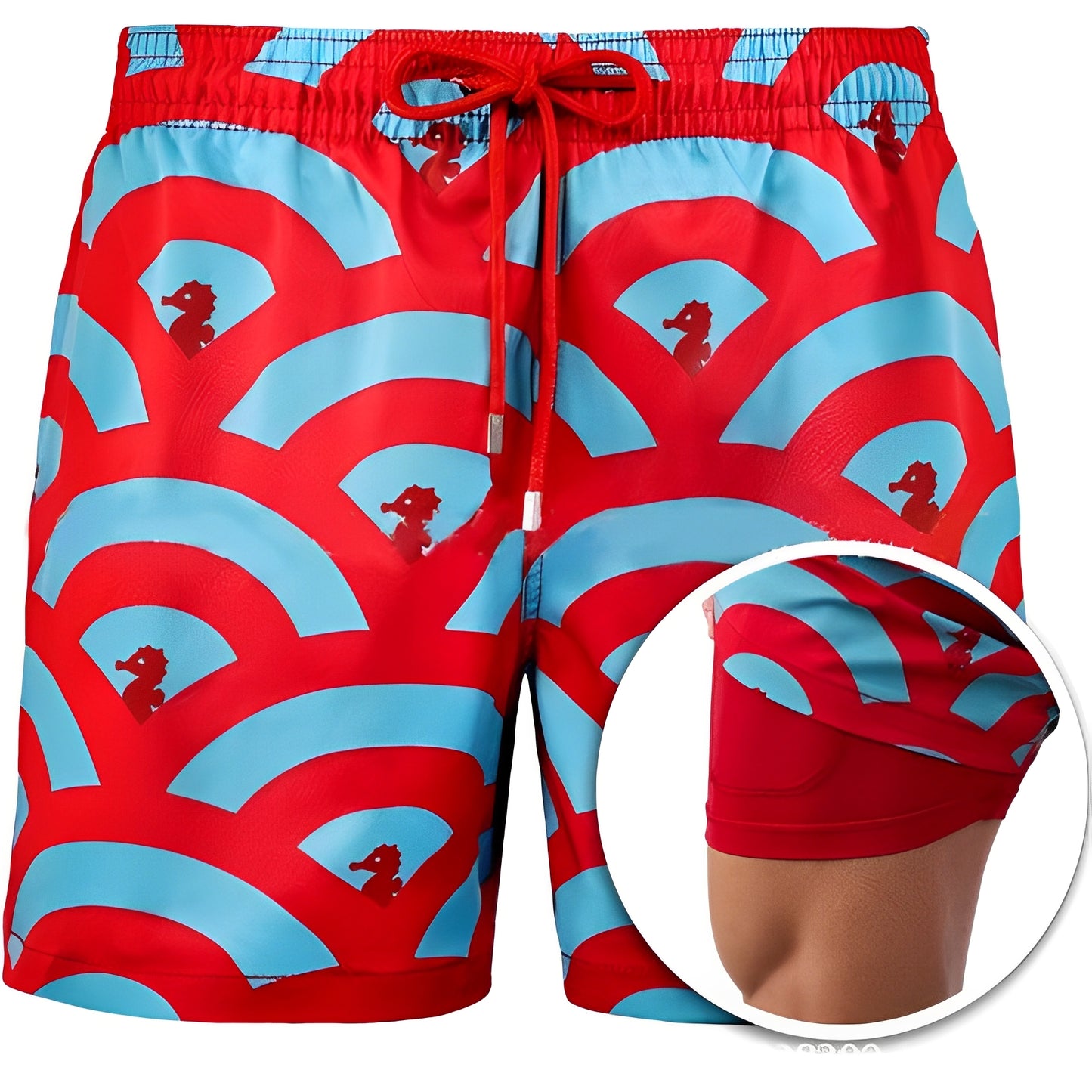 Edric - Stilvolle bedruckte Badeshorts für Herren