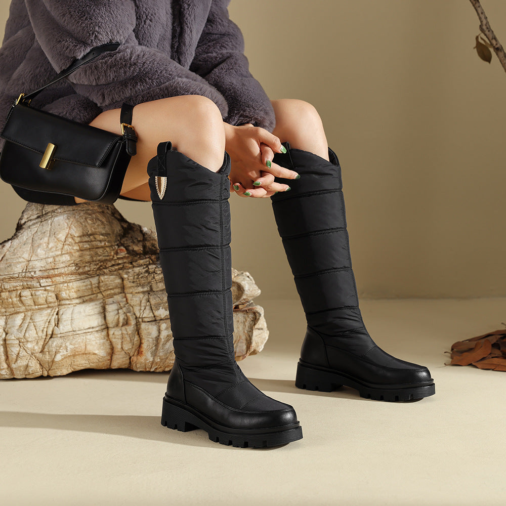 Clarissa - Stilvolle, gefütterte Schneestiefel für Damen