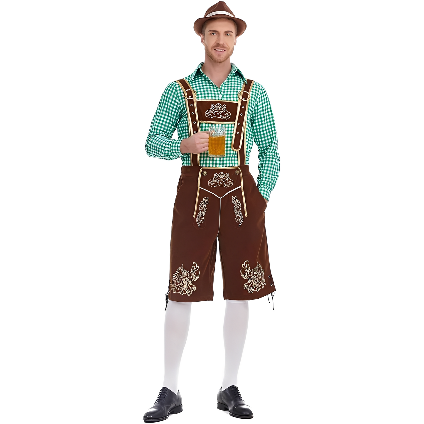 Fredric - Stilvolles festliches Oktoberfest-Overall-Set für Herren