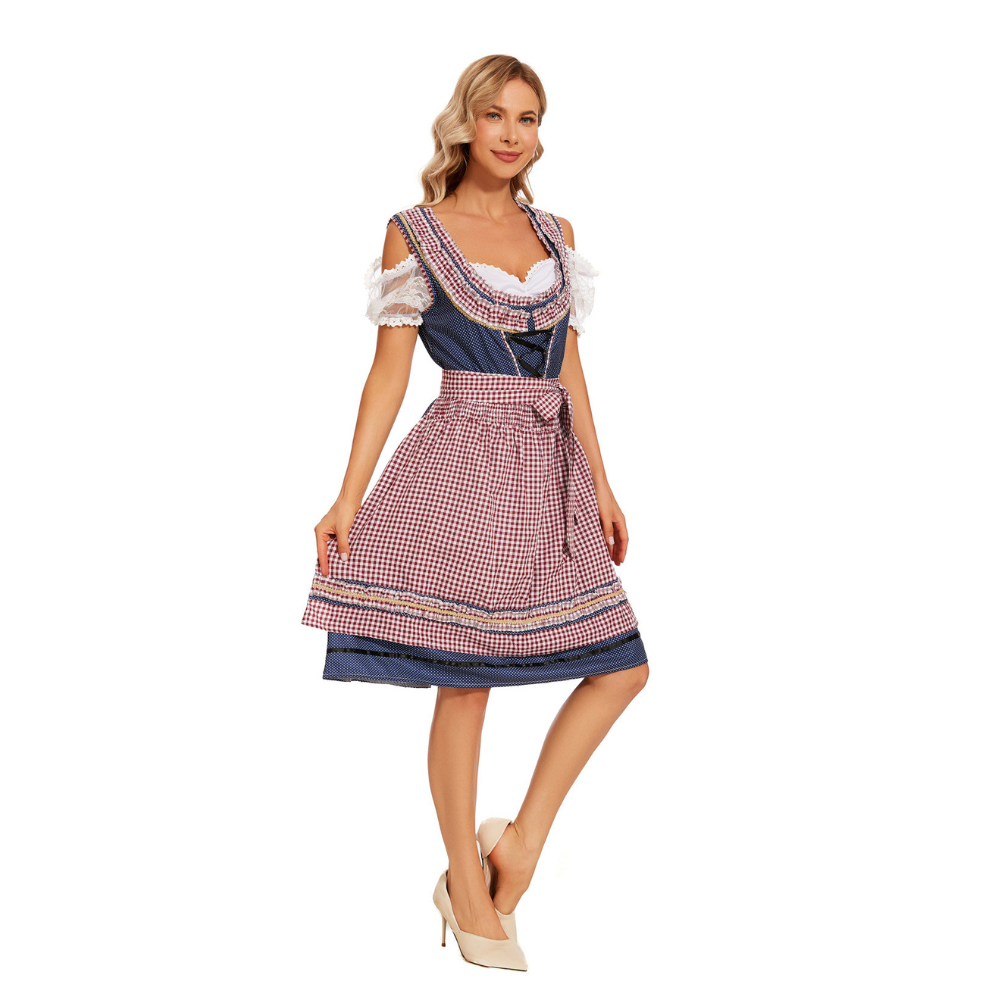 Chanelle - Schulterfreies Oktoberfest-Dirndlkleid für Damen
