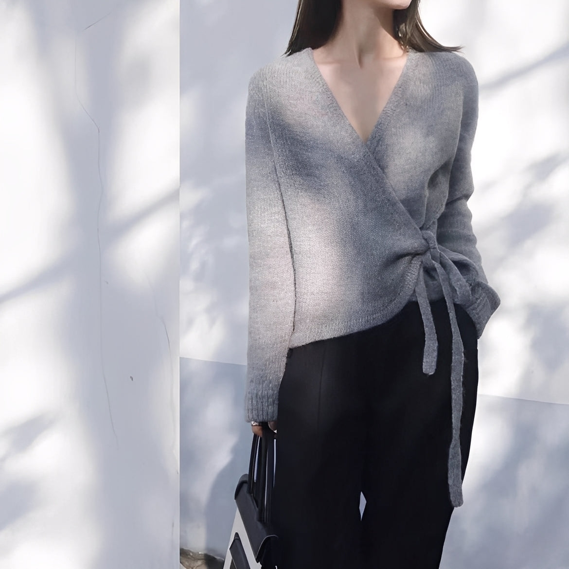 Eleanore - Stilvoller asymmetrischer Pullover für Damen