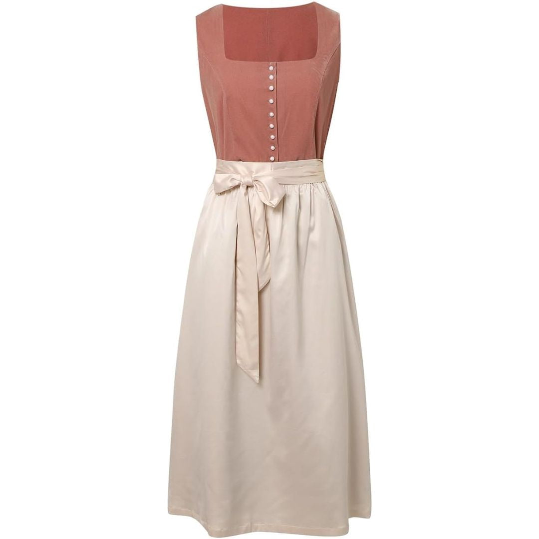 Mckayla - Schlankes Oktoberfest-Dirndlkleid mit Schleife für Damen