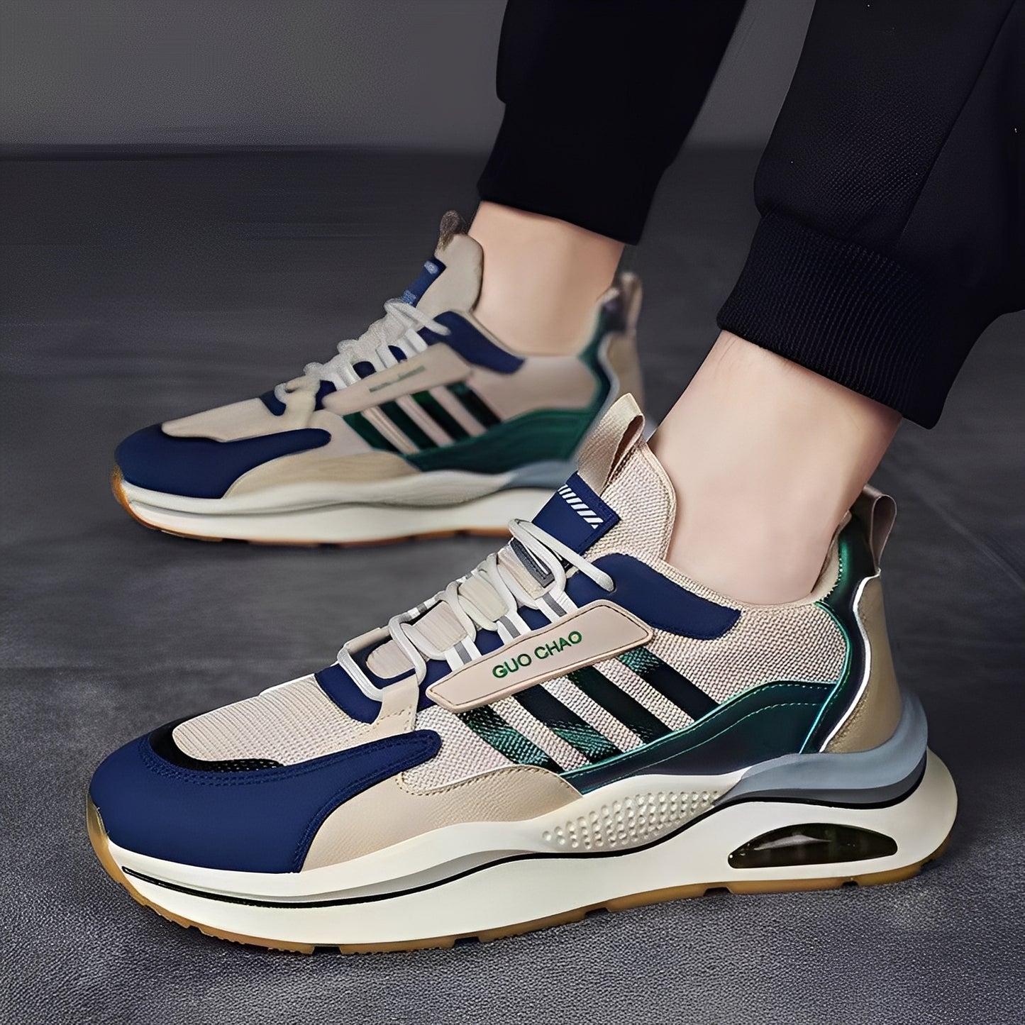 Hector - stilvolle, atmungsaktive Sneakers für Herren