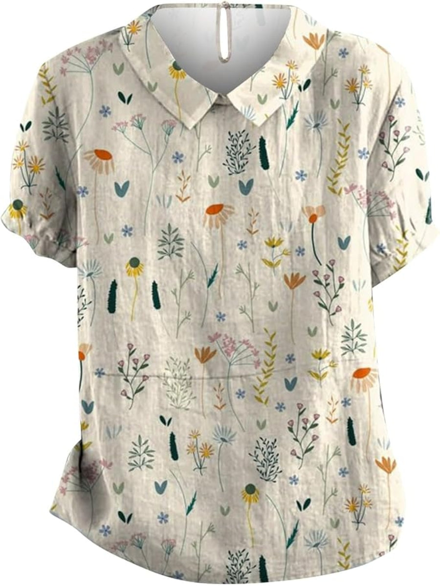 Raelyn - Wildblumen Bluse