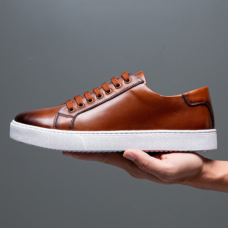 Deven - Klassische Ledersneaker für Herren
