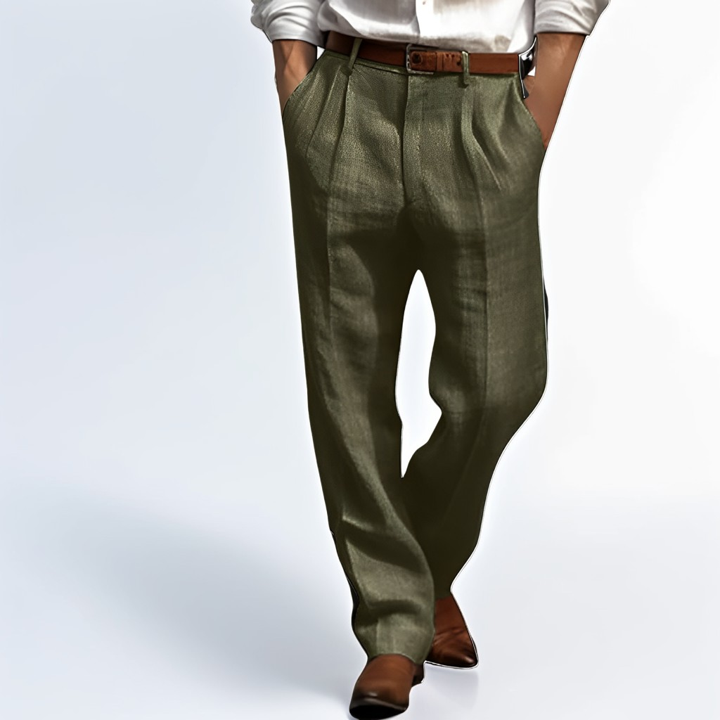 Zaiden - Retro-Hose mit geradem Bein für Herren
