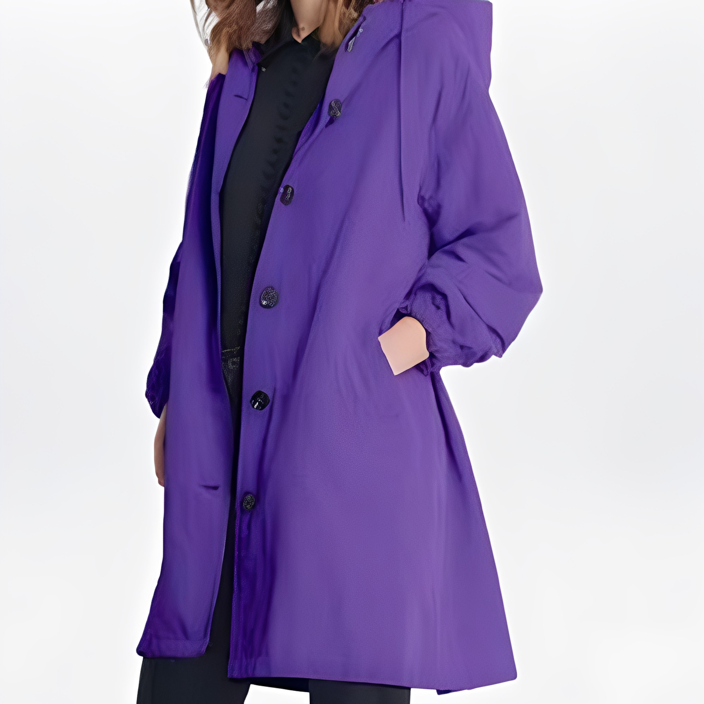 Giselle - Wasserdichte Regenjacke mit Kapuze für Damen