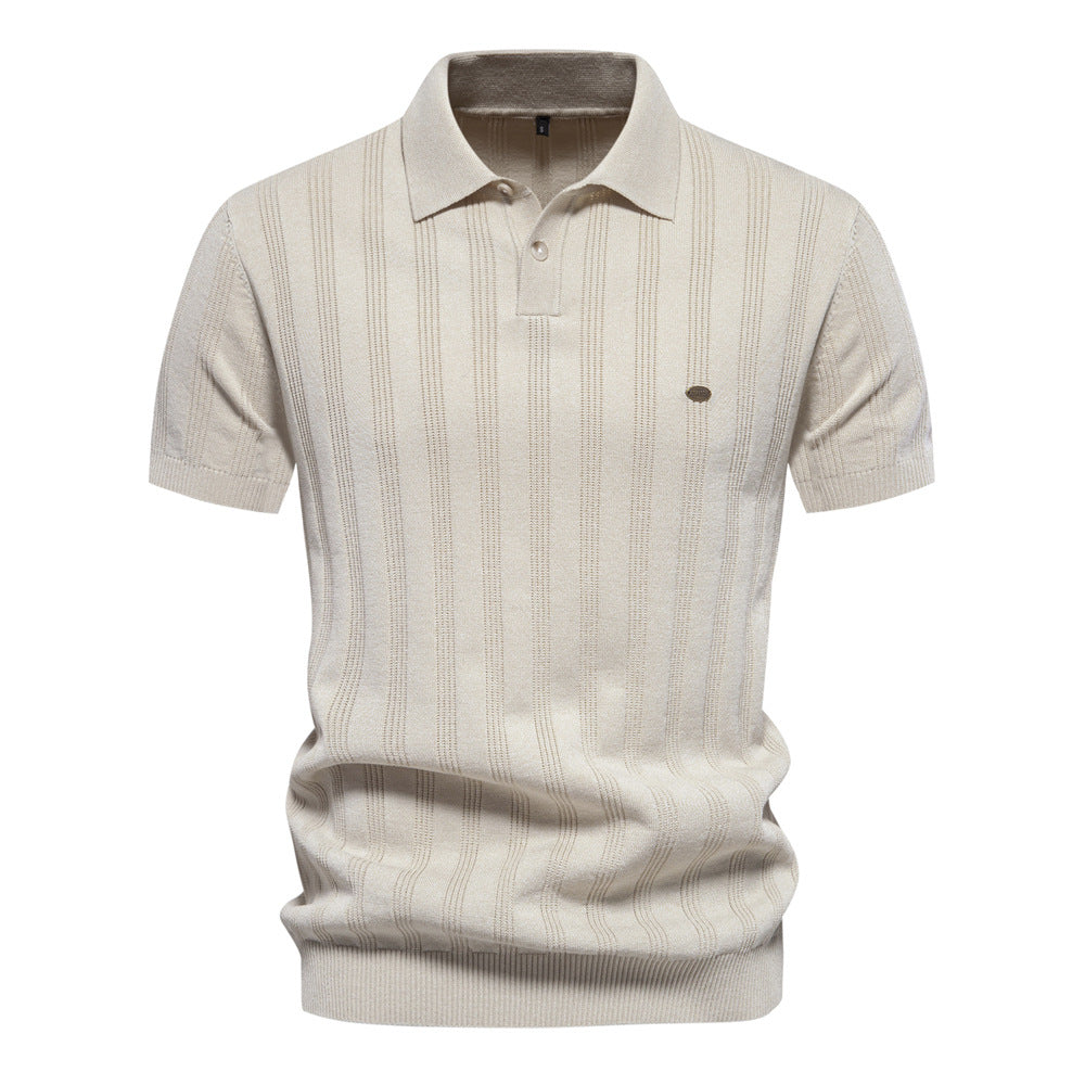 Paxton - Lässiges Poloshirt aus Merinowolle für Herren