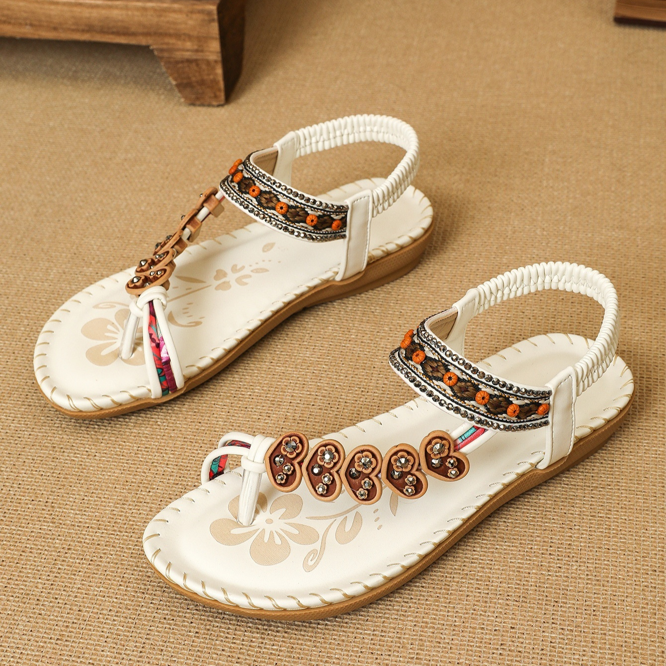 Nichole - Gemütliche Boho-Sandalen für Frauen
